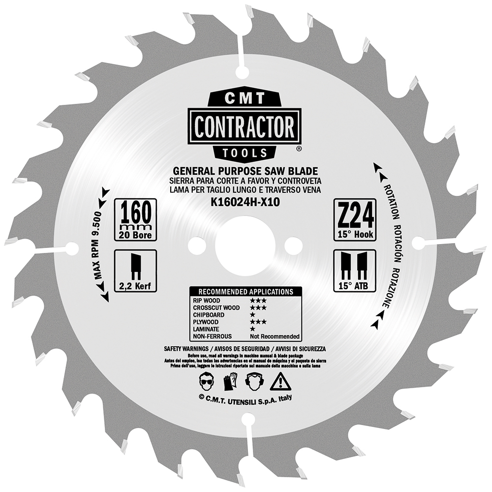 K1-2 Contractor circular saw blade in Masterpack K CONTRACTOR®