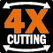 4X Cutting