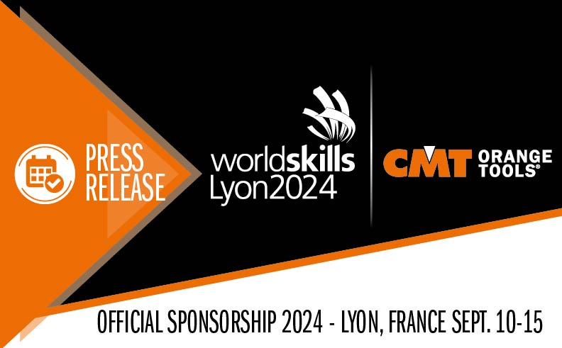 Ufficiale! CMT sarà Sponsor Worldskills 2024 a Lyone, Francia dal 10 al 15 Settembre