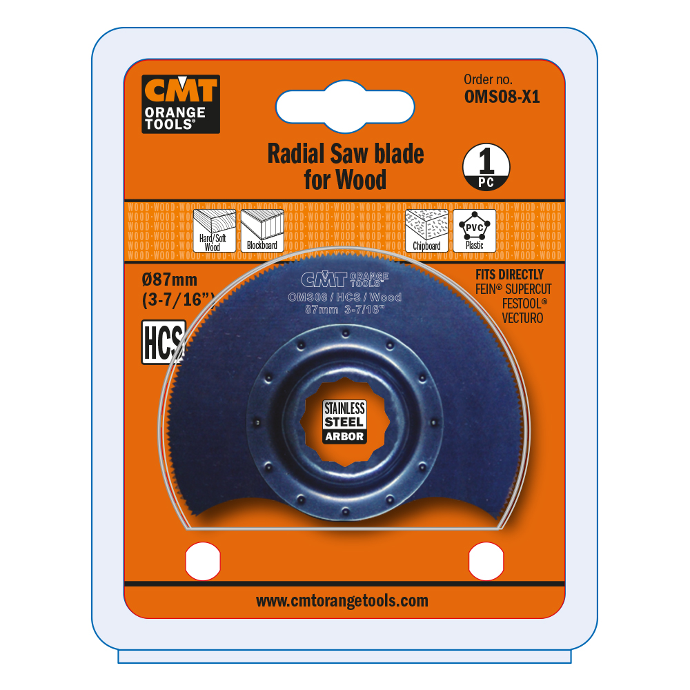 87mm Radial Saw blade for Wood