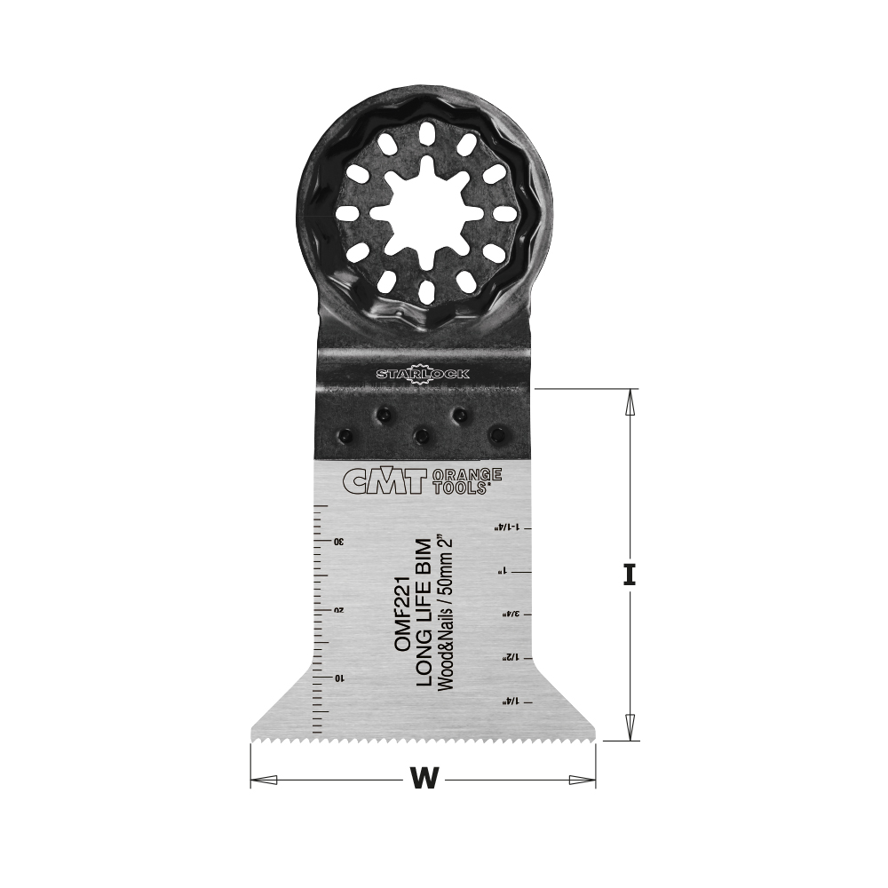 50mm (2&quot;) Plunge Cut Blade for Wood &amp; Nails