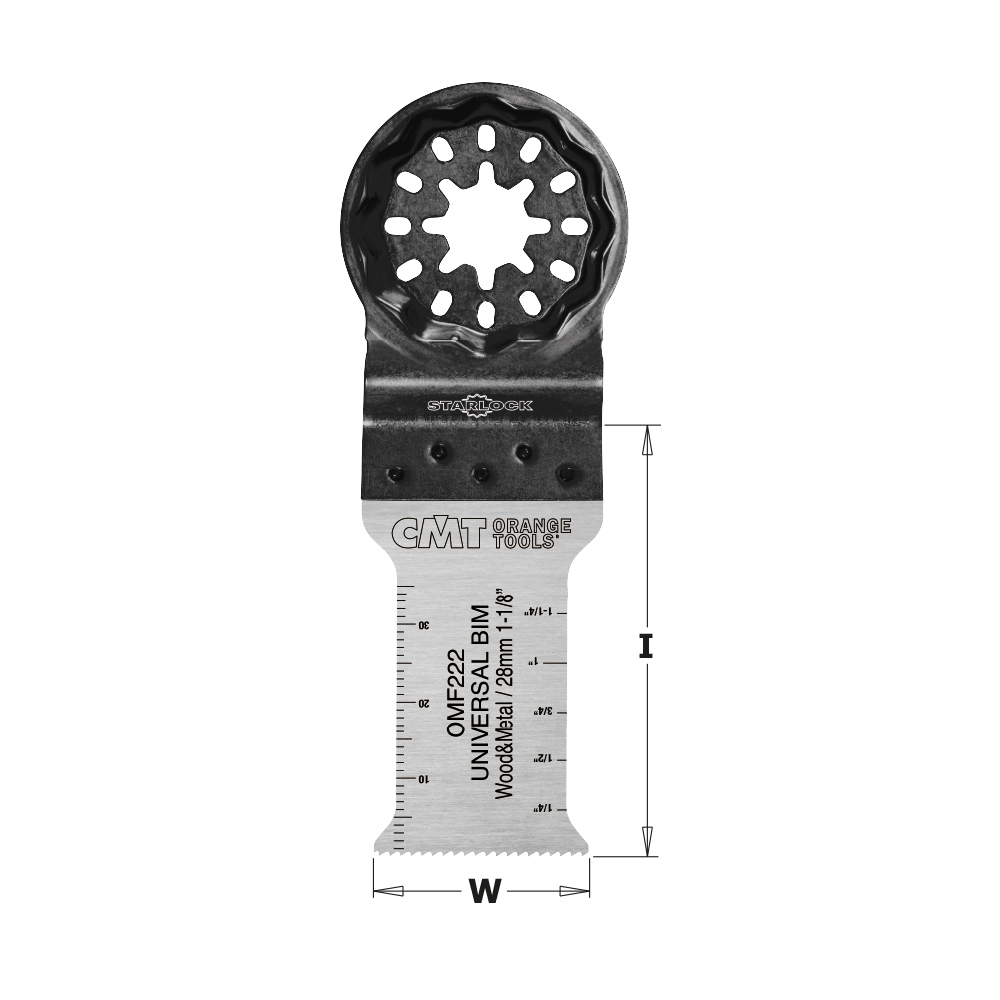 28mm (1-1/8&quot;) Blade for Wood &amp; Metal