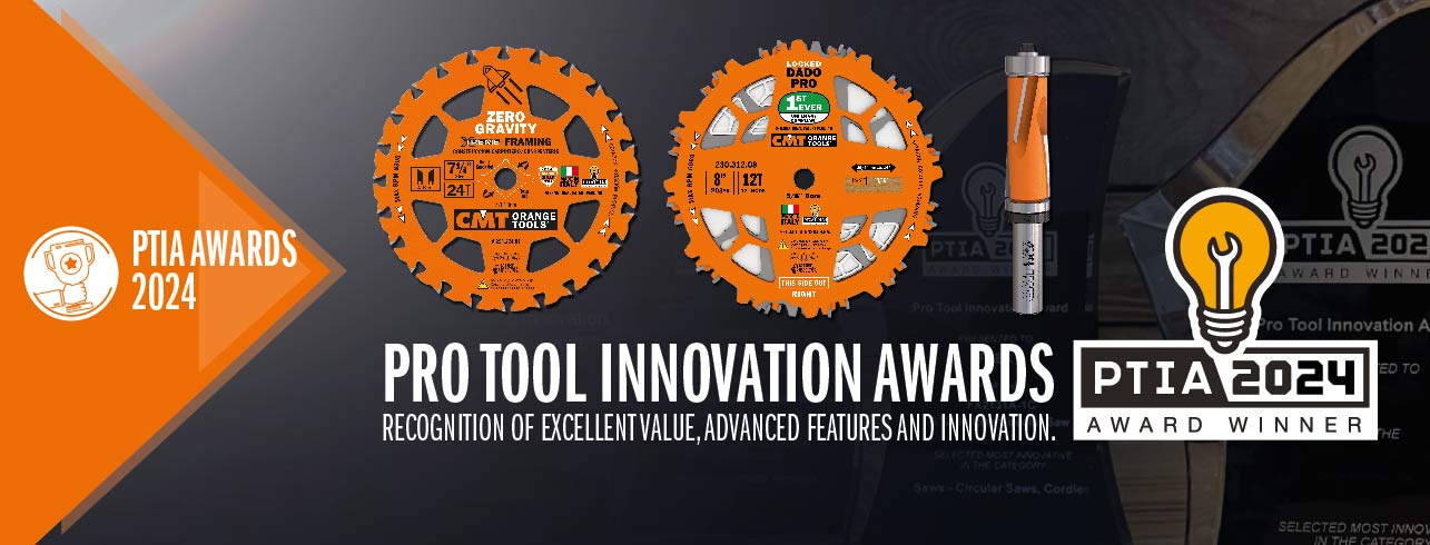 PRESS RELEASE- CMT vincitore del 2024 Pro Tool Innovation award per la categoria Accessori con ben 3 prodotti