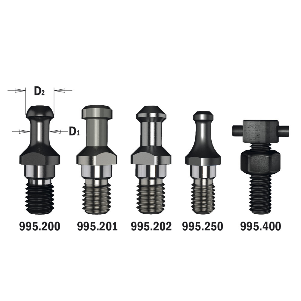 995 - Retaining studs for ISO30 chucks