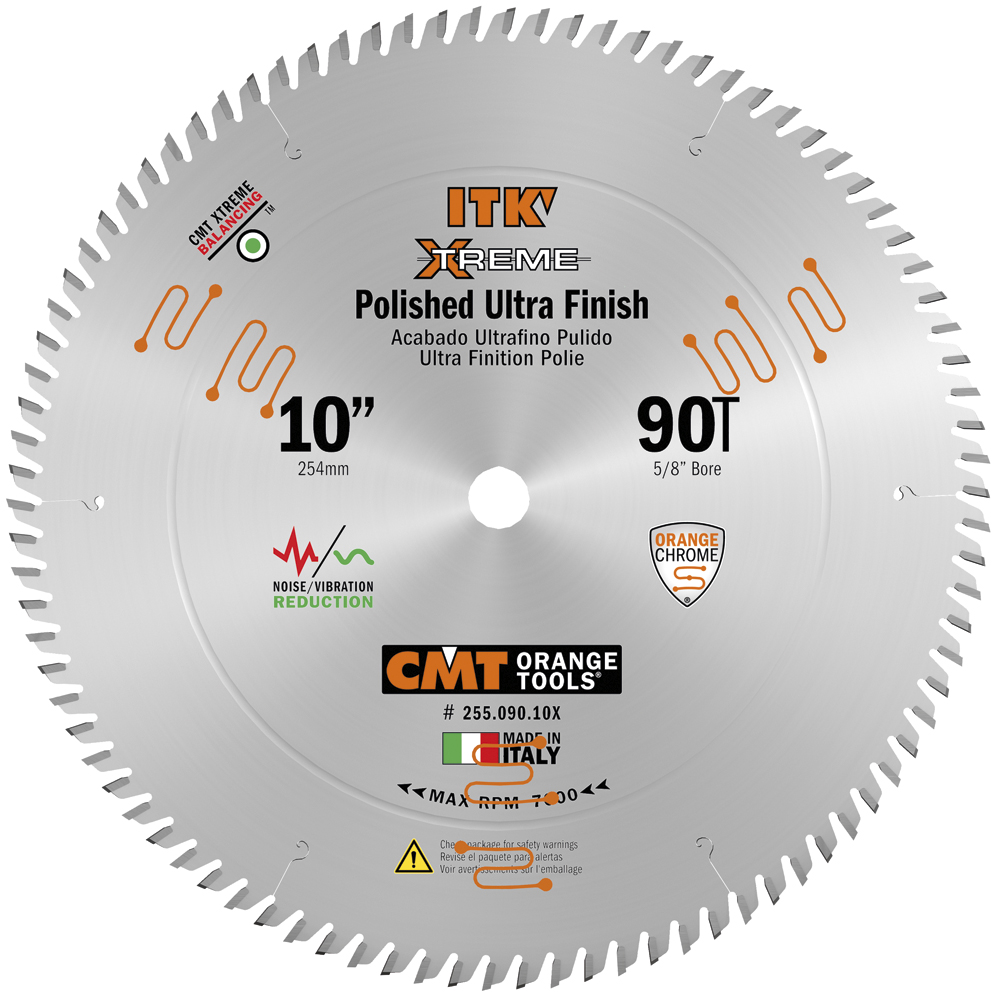 Polished Ultra Finish Saw Blade ITK-X HW