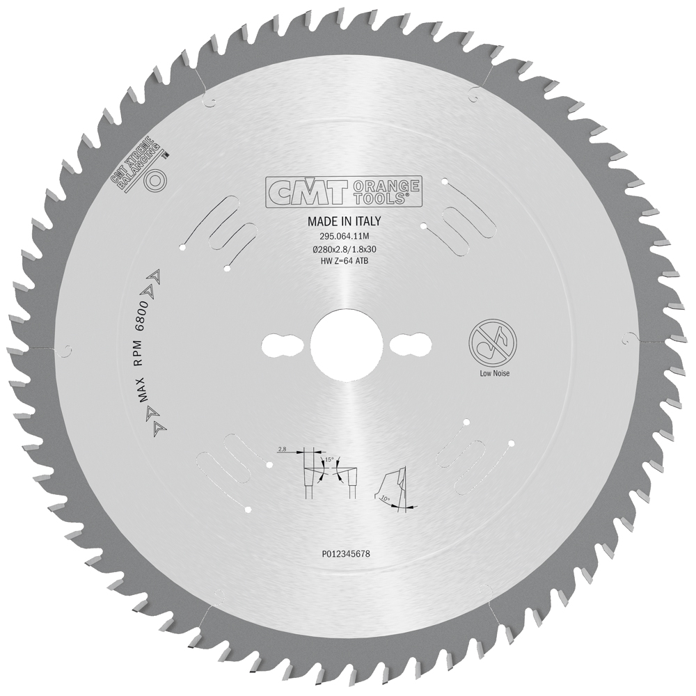 Lames circulaires industrielles pour coupe transversale