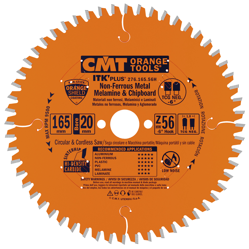 ITK Plus non-ferrous metal and Composite Decking  saw blades