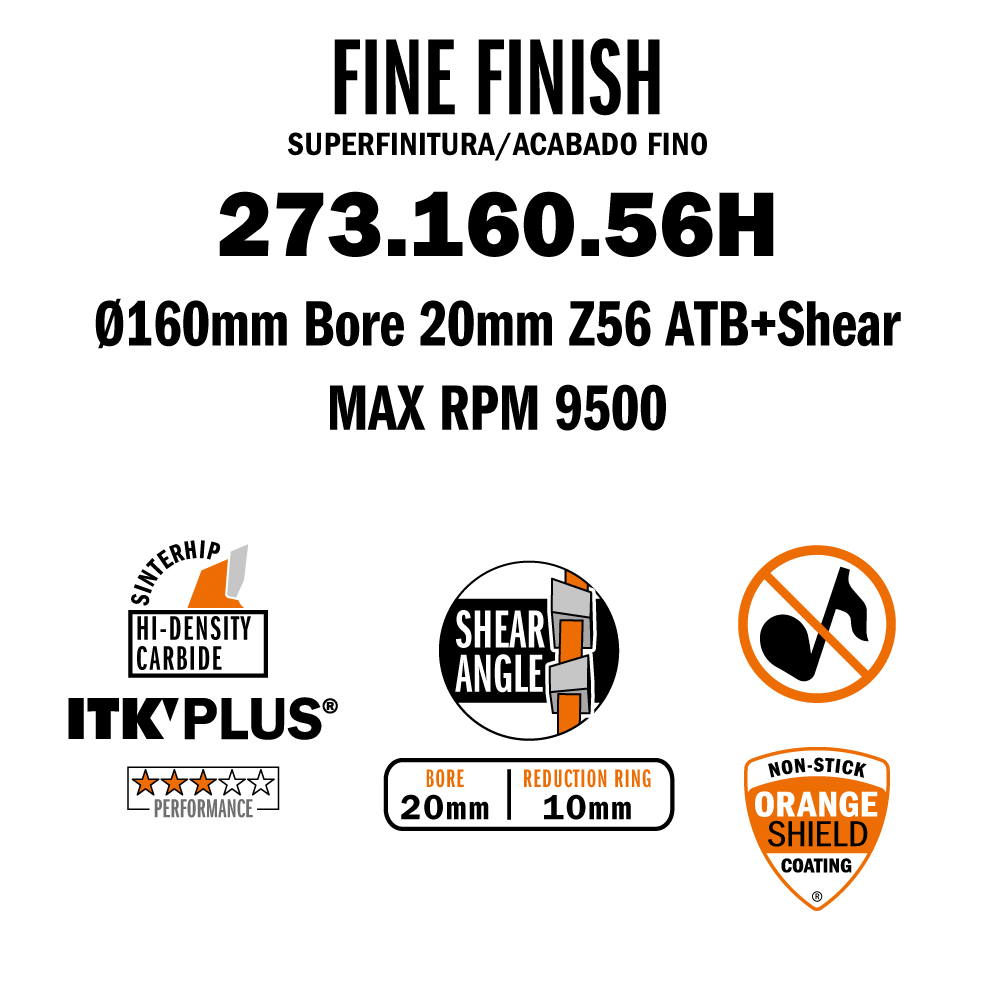 ITK Plus ultra finish circular saw blade