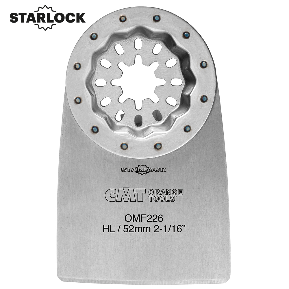 52mm (2-1/16&quot;) Rigid Scraper blade for all materials